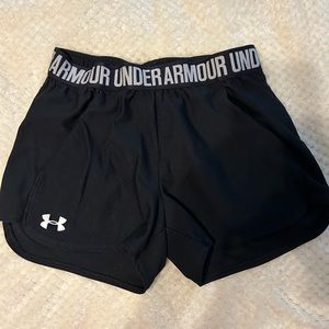 black under armor shorts